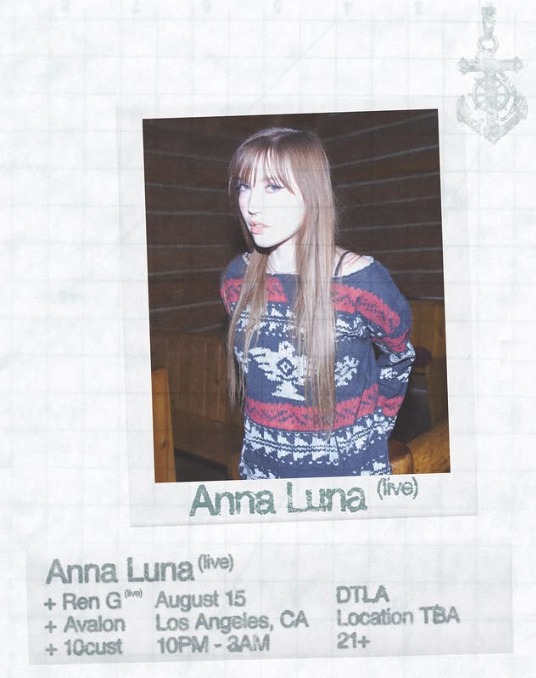 Anna Luna live
